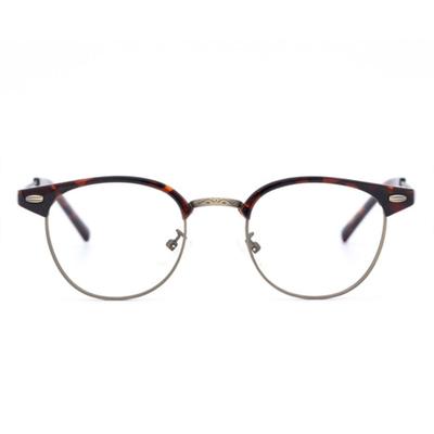 Custom Delight EMBER Tortoise Blue Light Blocking Gold Frame Glasses