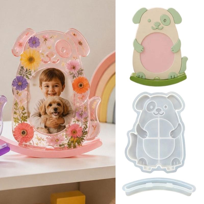 Animal Silicone Candle Molds Food Safe Silicone Temperature Resistant for Candle Picture Stand Home Decoration Resin Art
