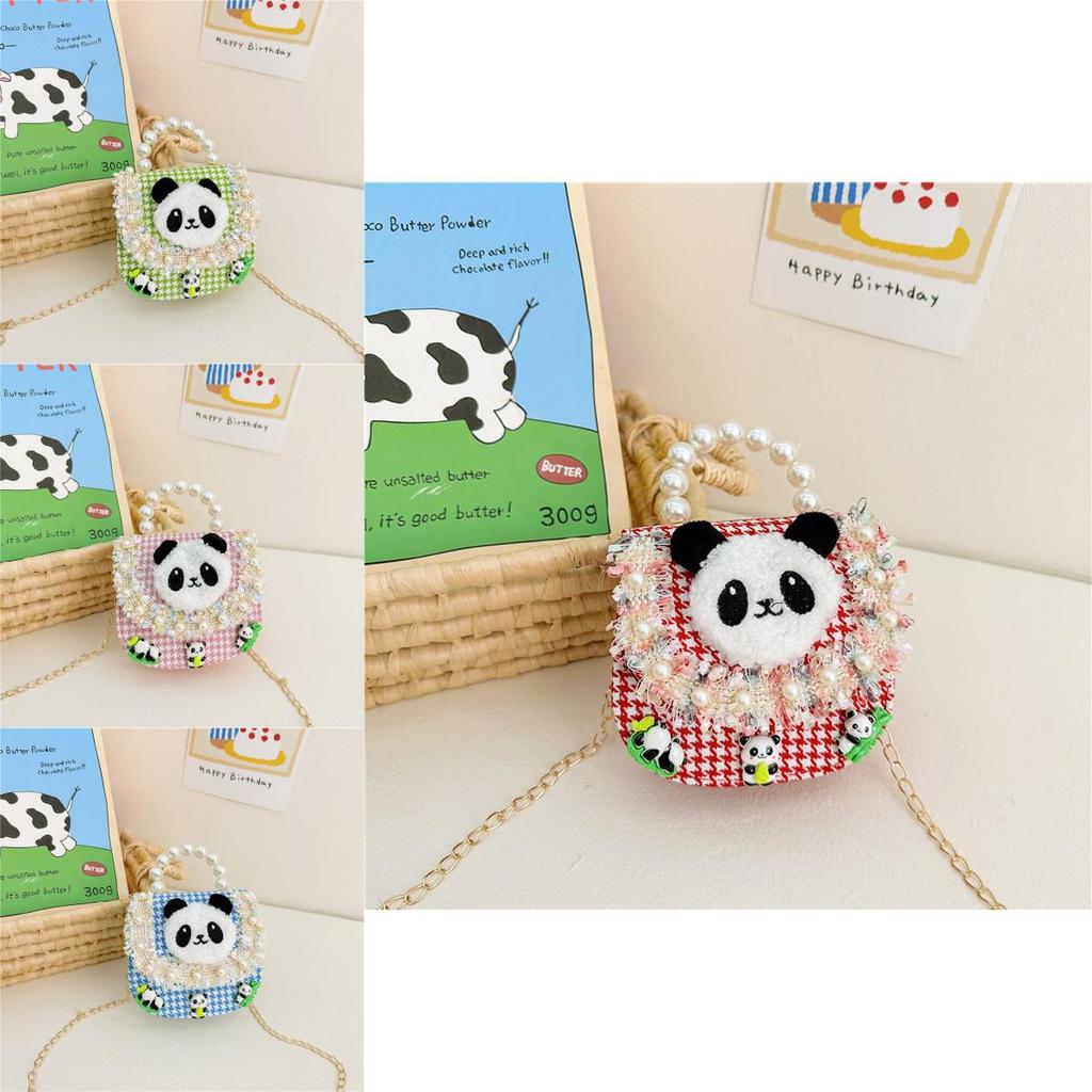 Stylish Children's Mini Panda Shoulder Bag Cute Animal Design For Girls And Boys