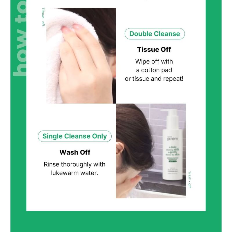 make p:rem - Safe Me. Relief Moisture Cleansing Milk