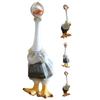 Exquisite Resin Durable Vivid Cute Animal Duck Statue Duck Sculpture