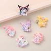 10 Pcs New Kawaii Cartoon Instrumental Animals Resin Flat Back Scrapbook Figurine Diy Bow Decor Accessories Crafts A56