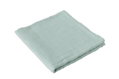 Iris Ohyama Gauze Bath Towel, Green, TGZ-6012