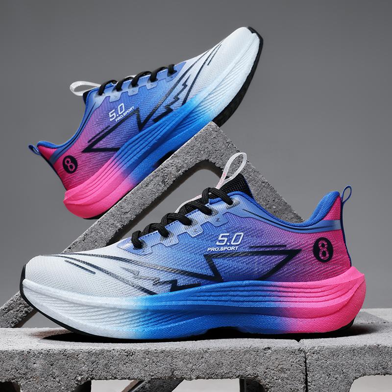 Men's sneakers four seasons breathable non-slip outdoor racing running shoes parent-child lightweight casual speed sports shoes