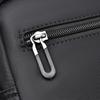 Zipper Pockets Men Crossbody Backpack Waterproof Sling Bag Stylish Messenger Bag  Document Storage
