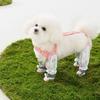 Adjustable Dog Four-Legged Pants Reflective Stripe Dog Jumpsuit Shoes Dog Boot Leggings  Going Out