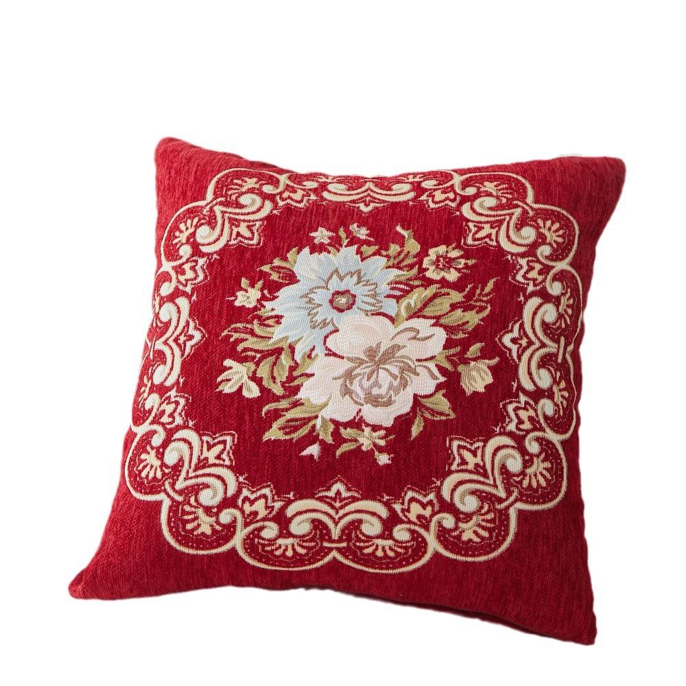 Large Flower Pillow with Core Car Gift Pillow Lumbar Cushion