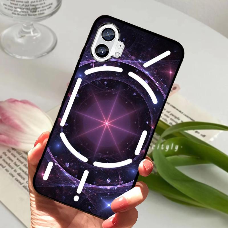 Hülle Für Nothing Phone 1 Hülle Stoßfest Schwarzer Bumper Rückseite Handyhülle Für Nothing Phone 2 Eins zwei Hülle Funda Nothingphone2