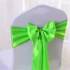 5Pcs Chair Sashes Knot Bands Chair Bows for Wedding Party Banquet Event Country Wedding Chair Decoration