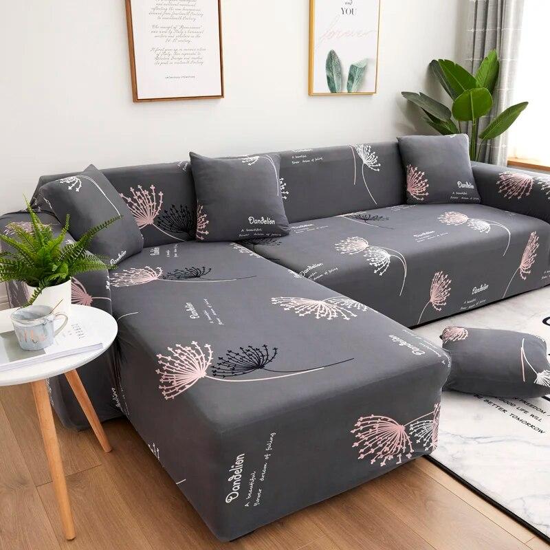 Elastic Sofa Slipcovers Sofa Covers for Living Room Housse Canape 1/2/3/4 Seat Couch Cover Stretch Sectional Furniture Protector