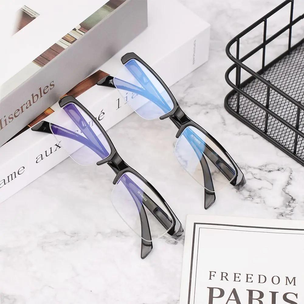 Fashion Resin Flexible Vision Care Reading Glasses Myopia Glasses Flat Lens