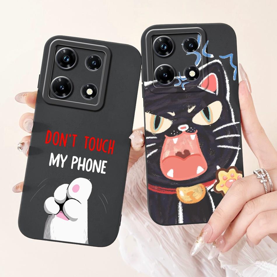 For Infinix Note 30 Pro Case Infinix Note 30i Note30 30Pro 4G Cute Panda Rabbit Cartoon Soft Silicone Shockproof Phone Cases