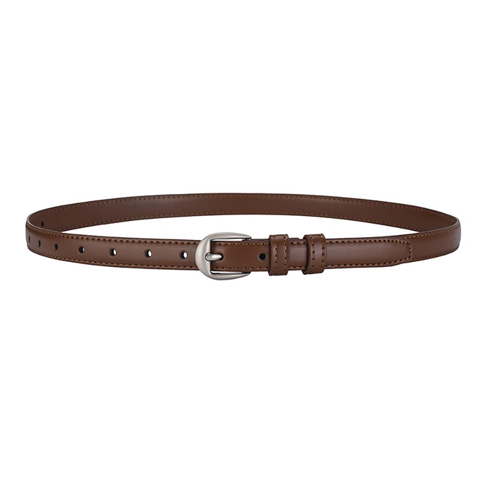 Trendy Women's Belt High Quality Fashionable Women's Pin Buckle Waist Jeans Belt Simple Women's Clothing Accessories