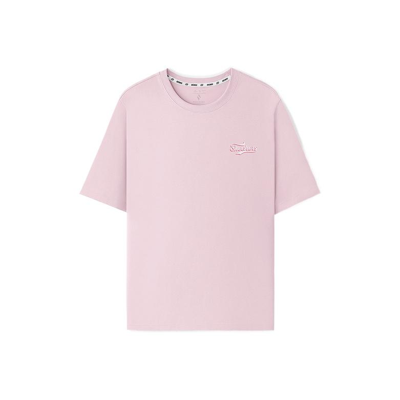 Skechers Sports Alliance Series Versatile Simple Comfortable Soft Short Sleeve T-Shirt Unisex Tops L225U199-01SX XS