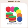 Markers Carpet Sticker 10cm Bright Colors Personal Floor Dots Marker for Yoga Exercise Gaming