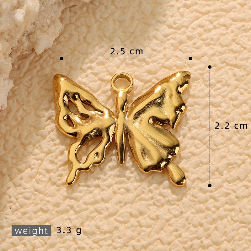 Luxury Bow Butterfly Pendant for DIY Jewelry: Necklace & Bracelet Accessory