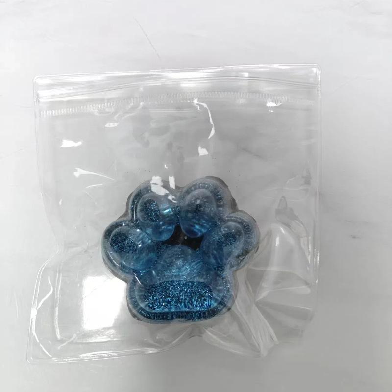 Aurora Starry Cat Paw Large Squeeze Toy - Stress Relief Transparent Decompression Toy.