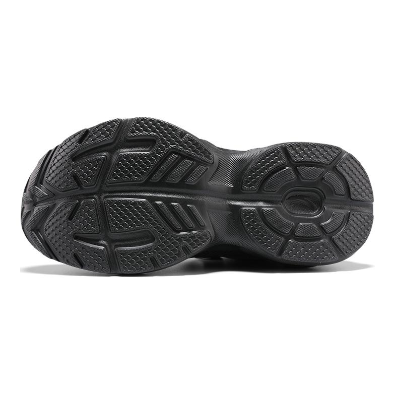 Anta Comfortable Versatile Non-Slip Shock Absorbing Wear-Resistant Breathable Low-Top Kids Running Shoes Kids Sneaker Black Green A12435517-2