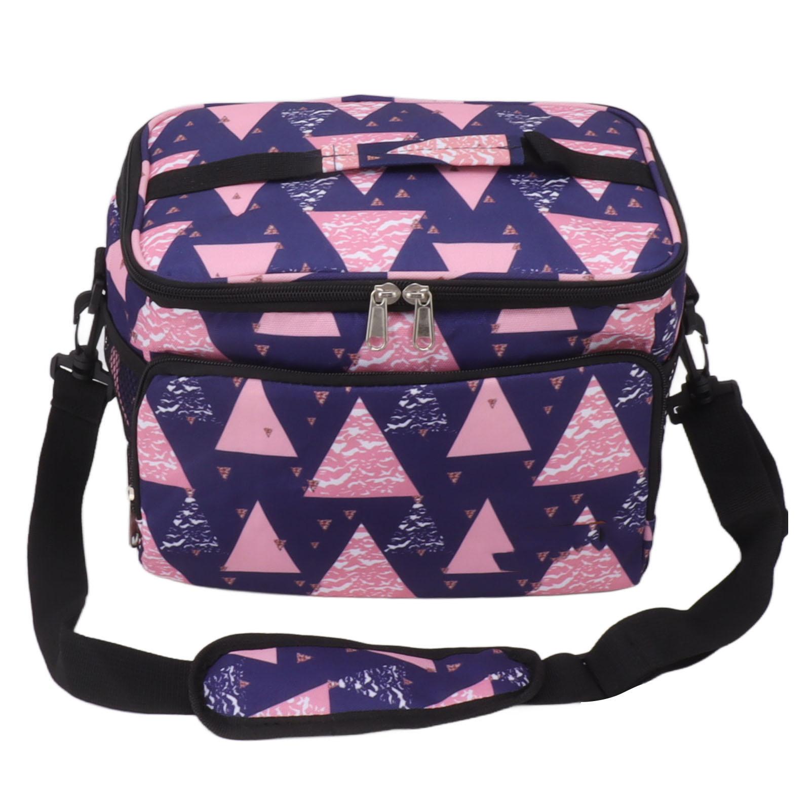 

Изолированная сумка для ланча Водонепроницаемая Большая вместимость Портативная сумка-холодильник для ланча для кемпинга на открытом воздухе