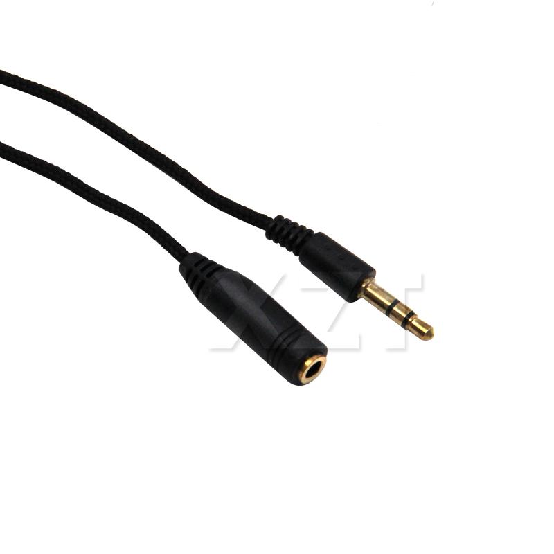 5m/3m/1.5m Headphone Extension Cable 3.5mm Jack Male to Female 3.5mm AUX Cable Audio Stereo Extender Cord Earphone SpeakerGood product