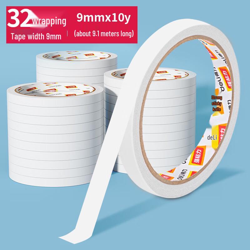 Deli High-Adhesion Thin Paper Double-Sided Tape