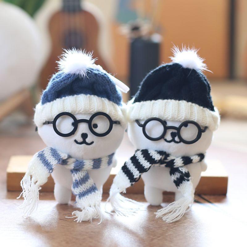 Backkom Plush Scarf Small Pendant Pp Cotton Soft Toy Gift For Kids Teens Decor