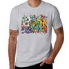 Mega Man and all of his enemies T-Shirt kawaii clothes summer tops black t shirt t shirts for pack