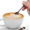 3pcs Vintage Mini Zinc Alloy Coffee Tea Spoon Dessert Stirring Cutlery Tableware