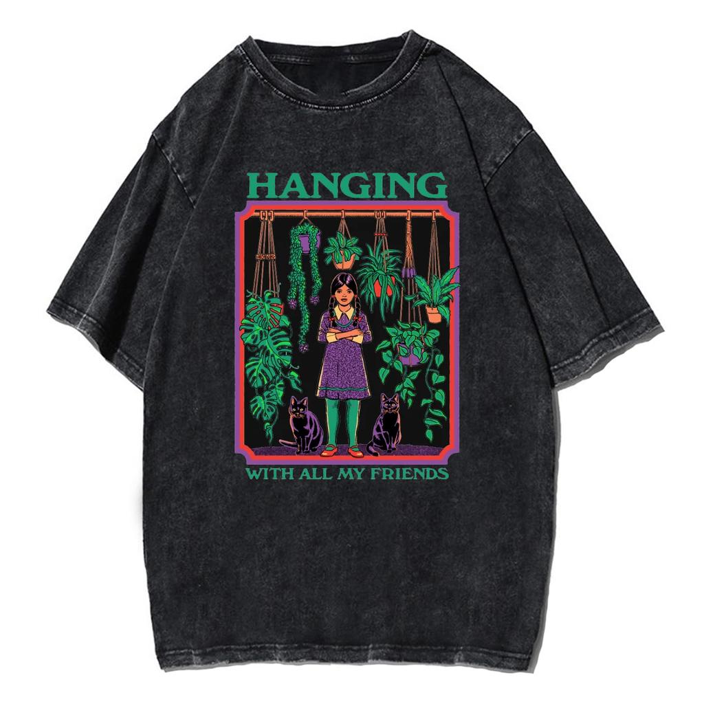 Love You To Death Tshirt Seasons T Shirt Men Women Unisex Y2K T-shirt Clothing Top Tee Cotton Wash Retro Shirts