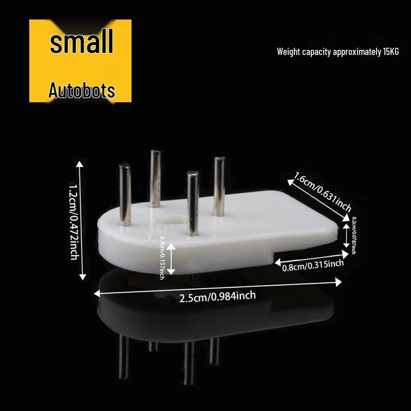 Small Invisible Seamless Wall Hooks for Picture Frames and Photo Walls