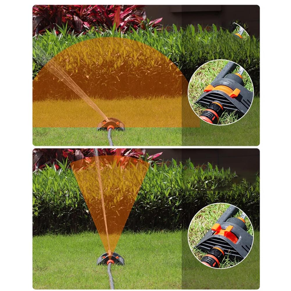Efficient Water Distribution Irrigation Tool Garden Sprinkler Adjustable Flow Control Customizable Spray Pattern