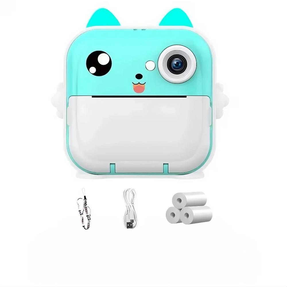 Children Camera Instant Print Mini Digital Video Camera for Kids HD Screen APP Connect Children's Digital Camera Toys As Gifts