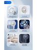 Silent Oscillating Floor Fan with Remote Control for Home or Office