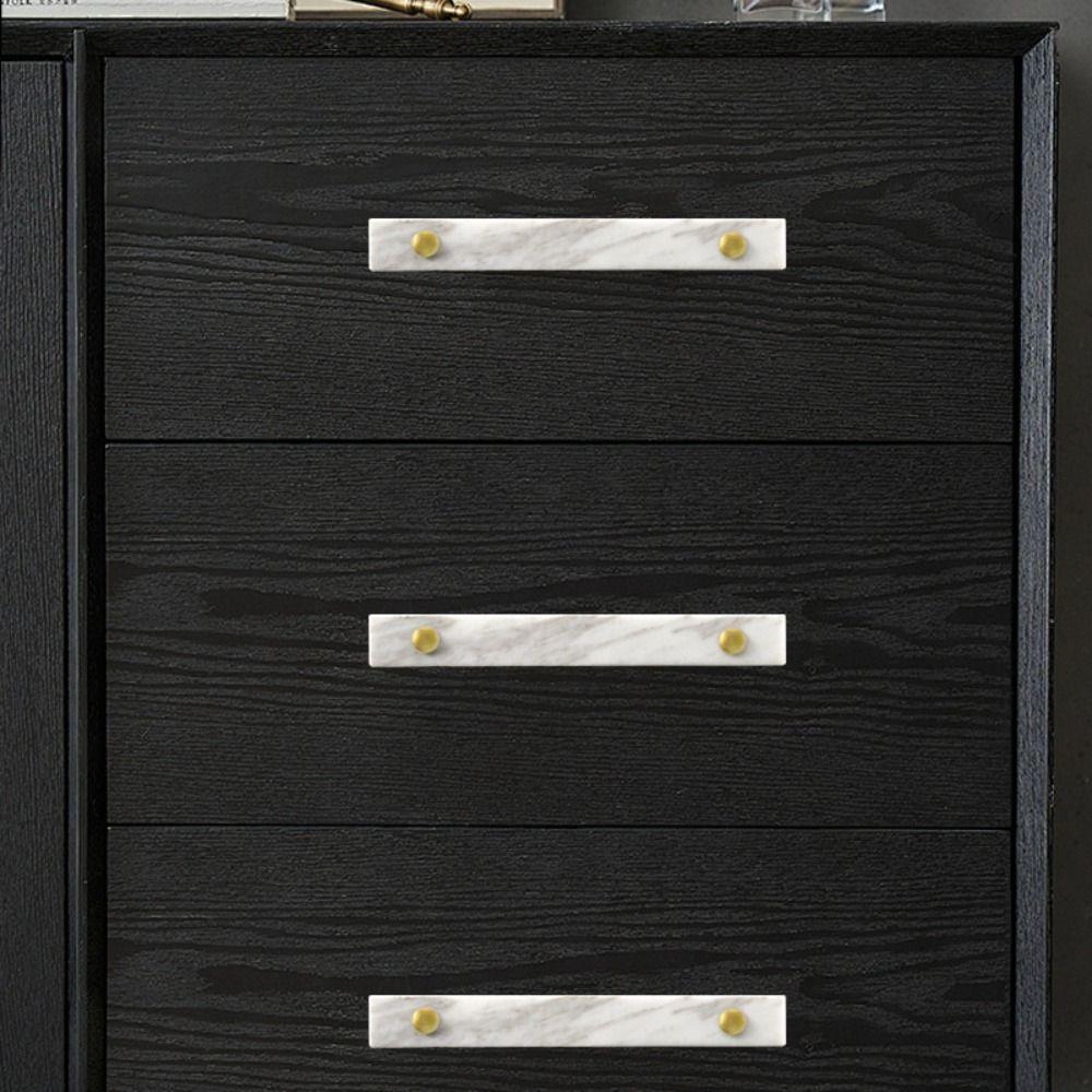 Marble Brass Furniture Handles Elegant Furniture Hardware Kitchen Cabinet Pulls  Bedroom
