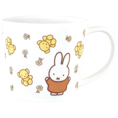 Dick Bruna Mikrodalga ve Bulaşık Makinesi Miffy Teddy Made in 413102 "Miffy" Kupa, 280ml, Güvenli, Sofra Takımı, Aksesuarlar, & Ayı, Japonya,