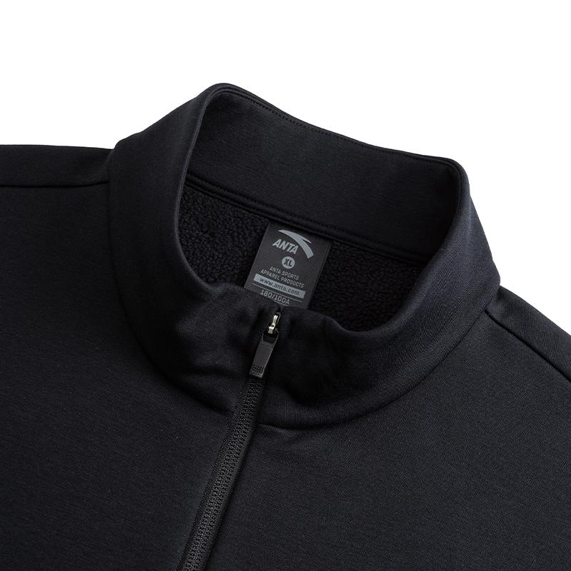 Anta Autumn Outdoor Training Casual Sports Suit Men suits Basic-Black 952617202N-5