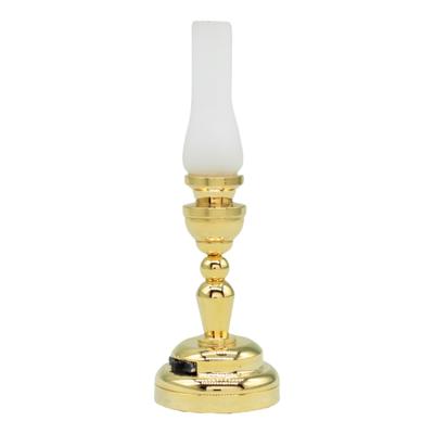 Lampenschirm Schlafzimmer Tischlampe Miniatur Möbelmodell Puppenhäuser Zubehör Realistisches Beleuchtungsspielzeug Spielset 1:12