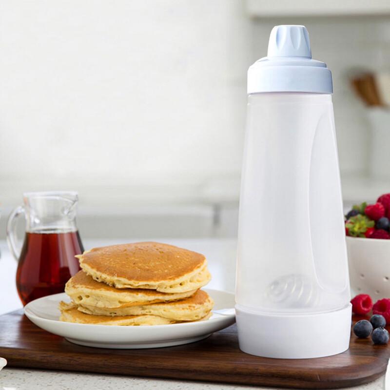 

Pancake Batter Dispenser Shaker Bottles, 2-Pack