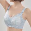 Large Size Lingerie Women's Collection Accessory Breast Anti Sagging Adjustable Bra Thin Bra No Steel Ring Bra