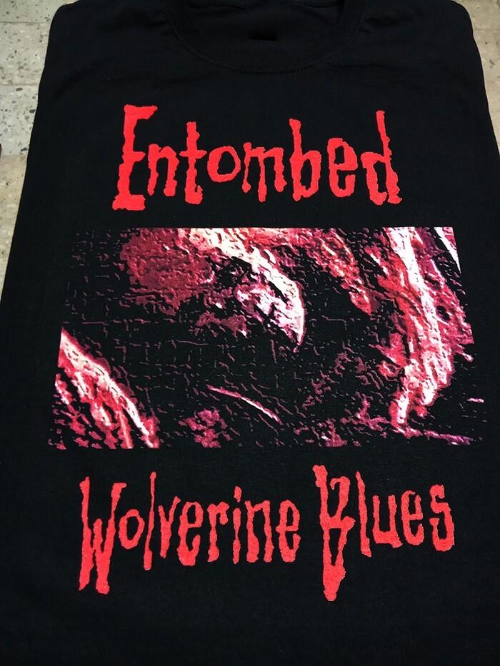 

Новый! Группа Entombed Футболка Wolverine Blues Унисекс Концертная S до 5XL SN155 Унисекс Футболка XXXXL