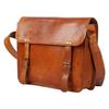 Neue echte rustikale Vintage-Schultertasche aus weichem Leder mit Messenger-Aktentasche und Laptoptasche