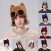 Men's And Women's Velvet Knitted Hats, Sunglasses, Warm Woolen Hats, Fashionable Flying Ski Hats
