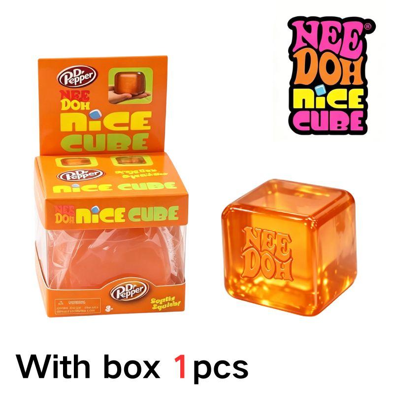Dr Pepper Nice Cube Squishy Soft Sensory Fidget Toy Stress Relief Anxiety Relief for Adults