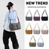 Japanese Style Unisex Outdoor Crossbody Bag, Multi-pocket, Water-repellent with Adjustable Strap