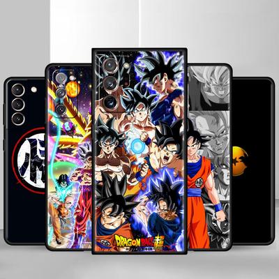 Telefon Schwarz Soft Case für Samsung Galaxy S22 S21 S20 Ultra FE S9 S8 S10 Plus Note 20 10 9 Fundas Cover Japanischer Anime