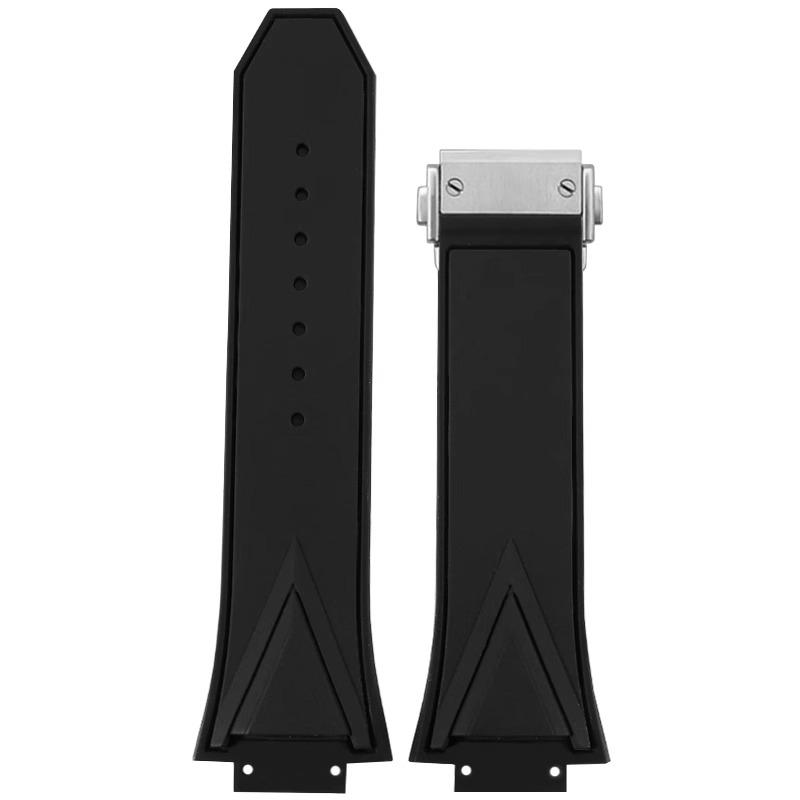 Armband für HUBLOT BIG BANG Sang Bleu Serie Silikon Herren Armband Kette Gummi Armband 29mm*17mm