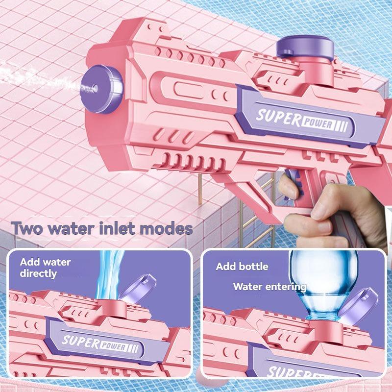 Summer Outdoor New Large Capacity Electric Water Gun, Beach, Swimming Pool Sprinkler, Fully Automatic Combat Toy Gun