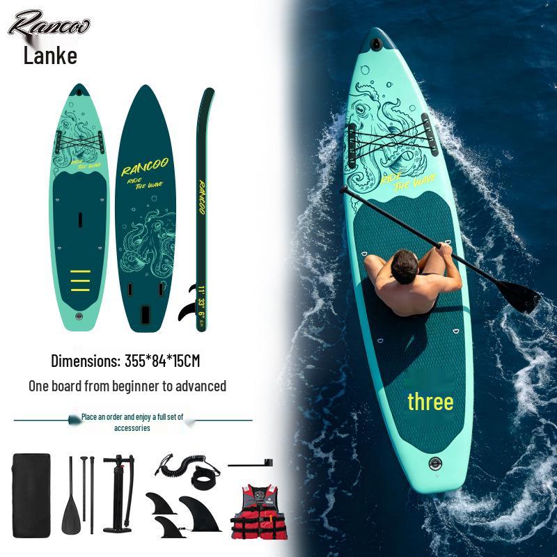 Lanko Inflatable Paddle Board - Universal PVC SUP for Surfing & Paddling