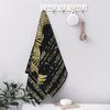 Egyptian Eye of Horus Wadjet Gold and Black Soft Face Towel Quick Dry Pool Bath Cotton Towels Absorbent Quick