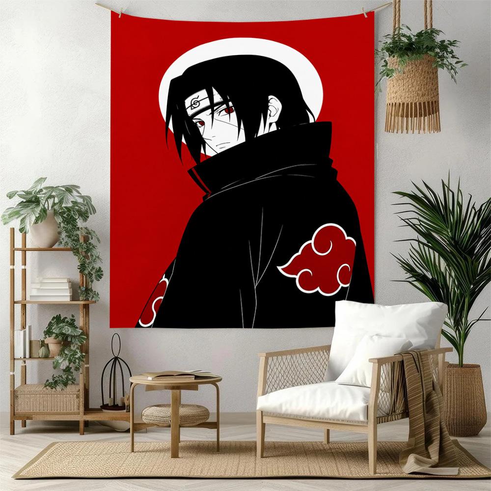 Naruto Retro Tapestry Retro Boho Perfect for Dorm Wall Balcony Reading Corner All Season Hand Painted Style Gift for Birthday